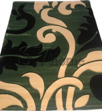 Синтетический ковер Elegant Luxe 0294 green - высокое качество по лучшей цене в Украине.